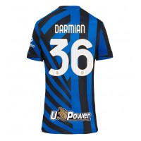 Maglia Calcio Inter Milan Matteo Darmian #36 Prima Divisa Donna 2024-25 Manica Corta